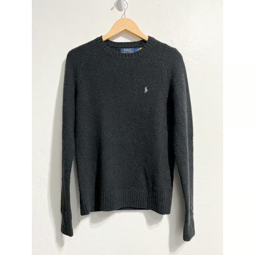 Polo by Ralph Lauren Men's Black Crewneck Sweater